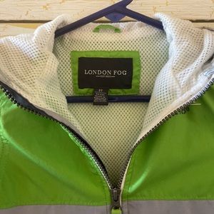 Boys Green London Fog Raincoat 3T